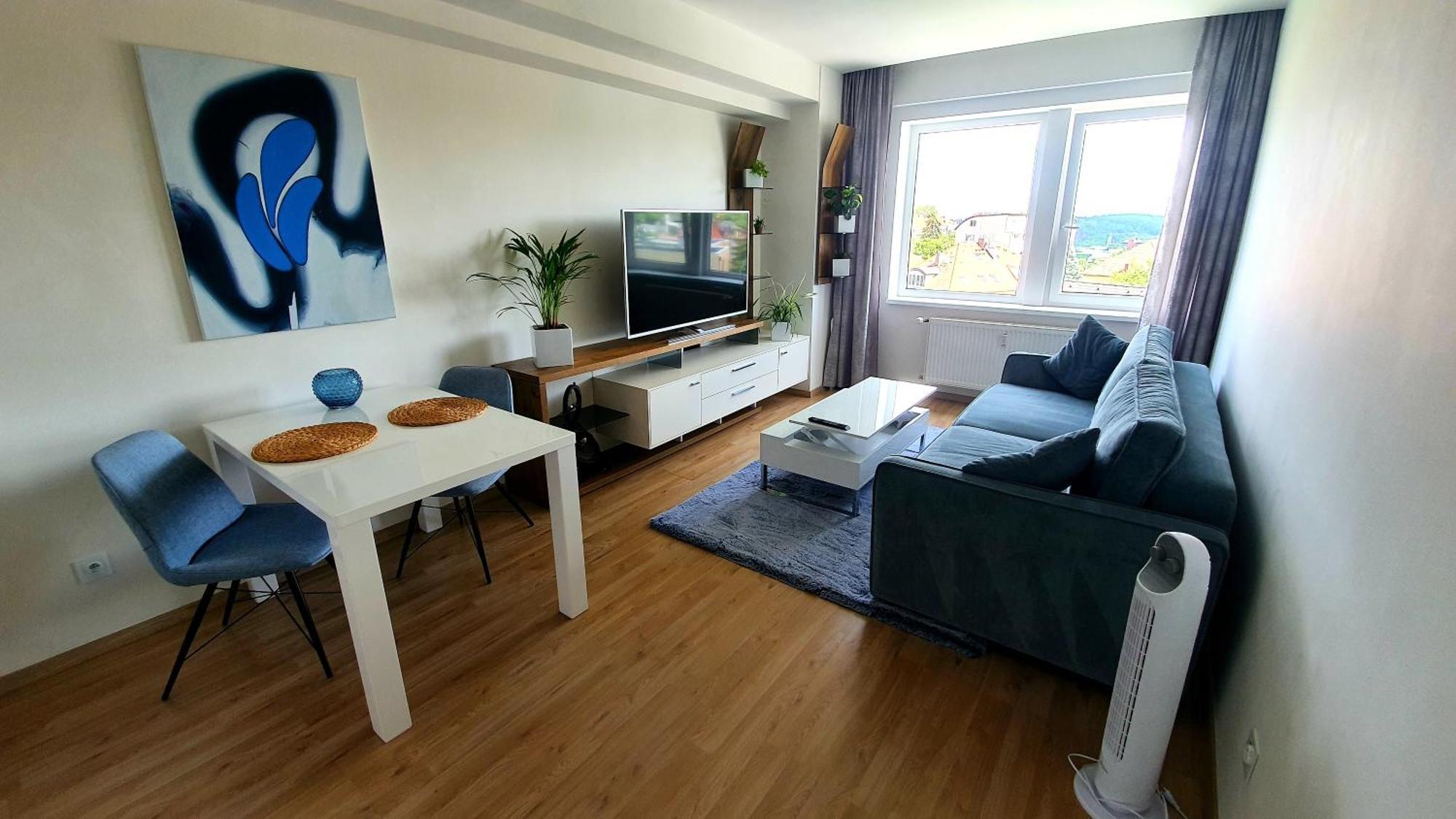 Luxury Apartment Vbloku Praag Buitenkant foto