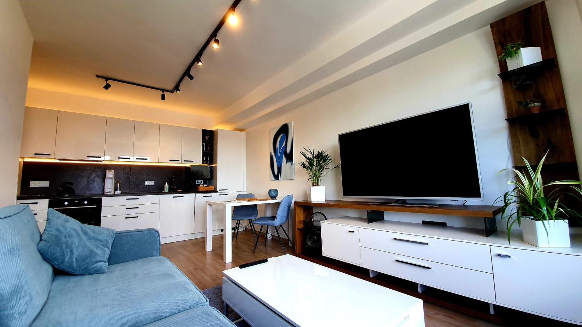 Luxury Apartment Vbloku Praag Buitenkant foto